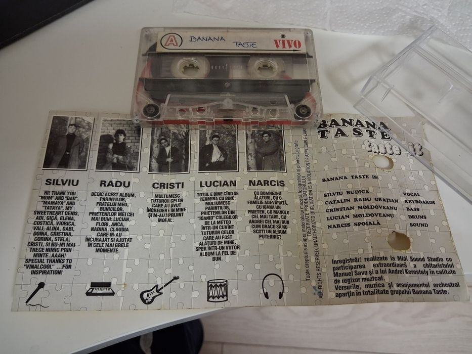 Caseta audio originala Banana taste - Taste it (1994)