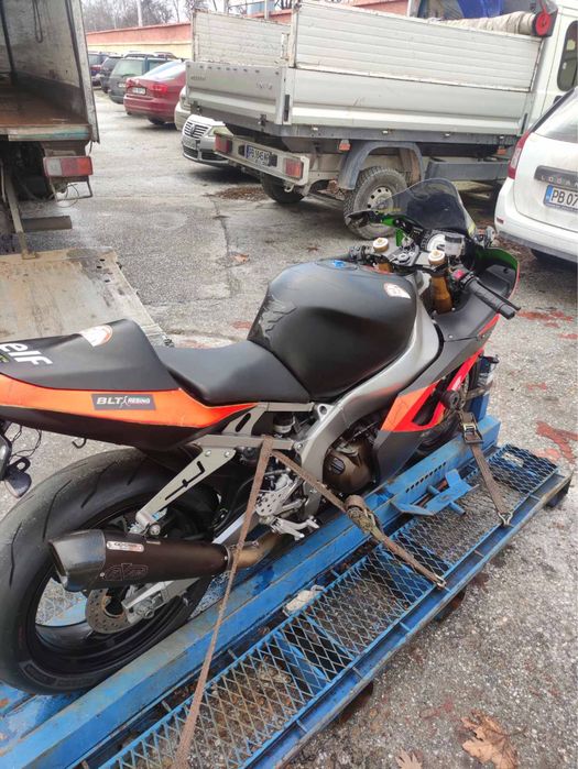 Kawasaki zx6r 2004 спойлери и фар