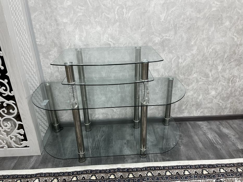 подставка стеклянная в отличном состоянии