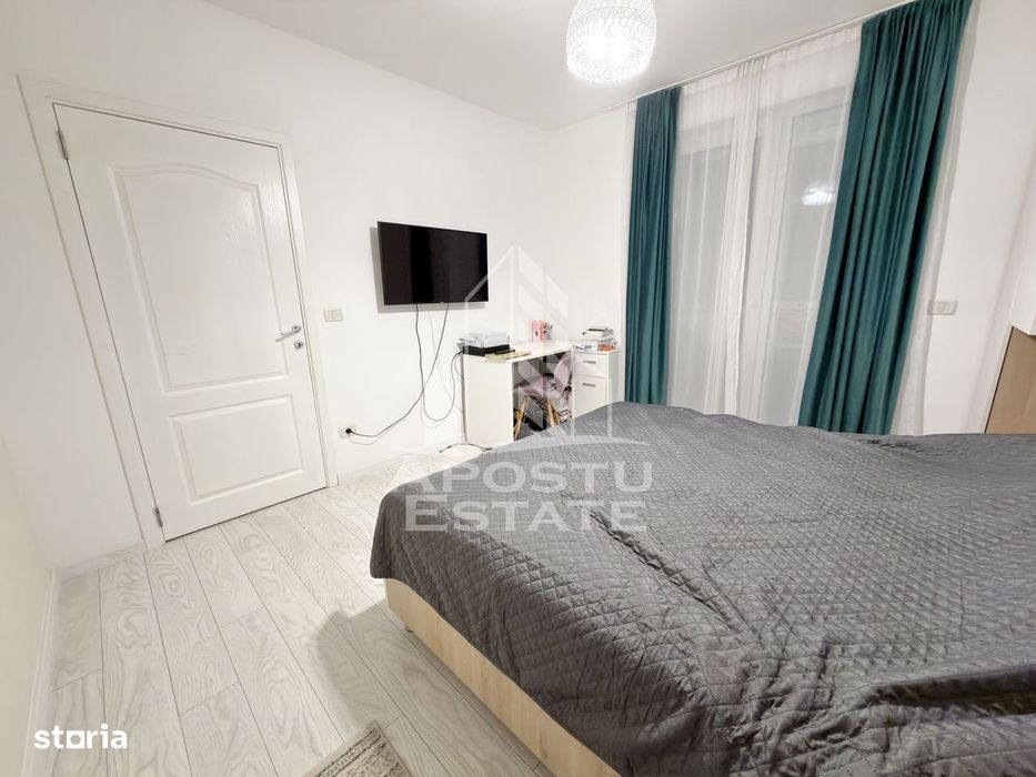 Apartament cu 3 camere mobilat si utilat la etaj intermediar in Giroc.