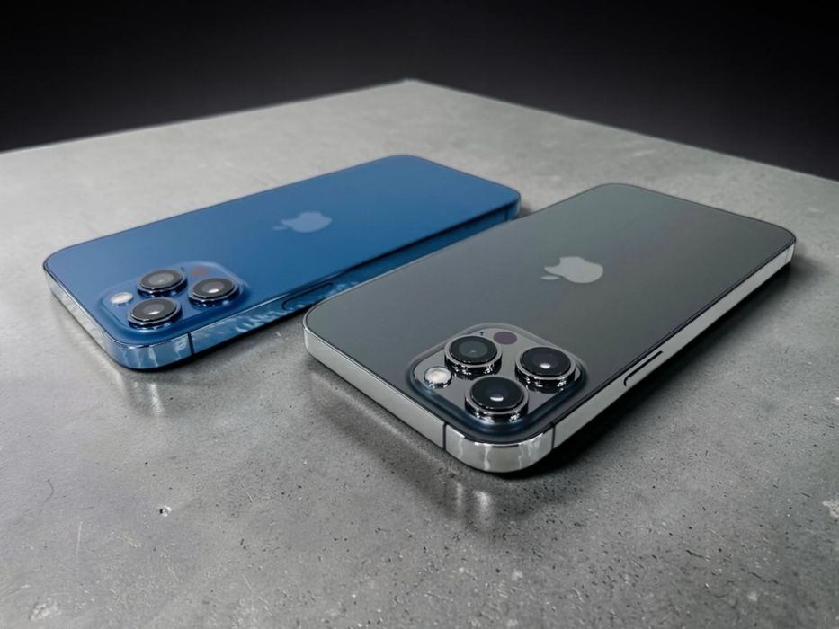 Apple iPhone 12 Pro Max 256GB Blue / Graphite 100% Батерия! Гаранция!