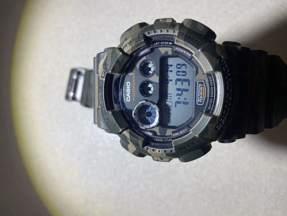Casio G -Shock GD120CM-5CR Camouflage Military