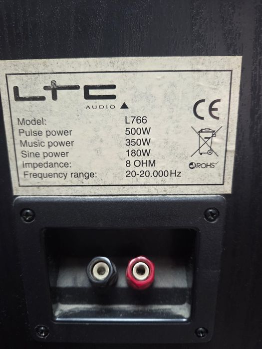 Vând boxe podea LTC Audio