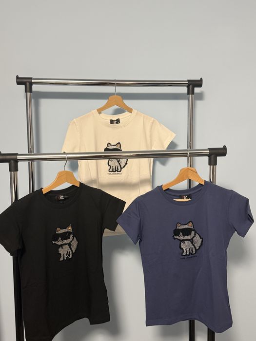 Premium дамски тениски Karl Lagerfeld- S;M