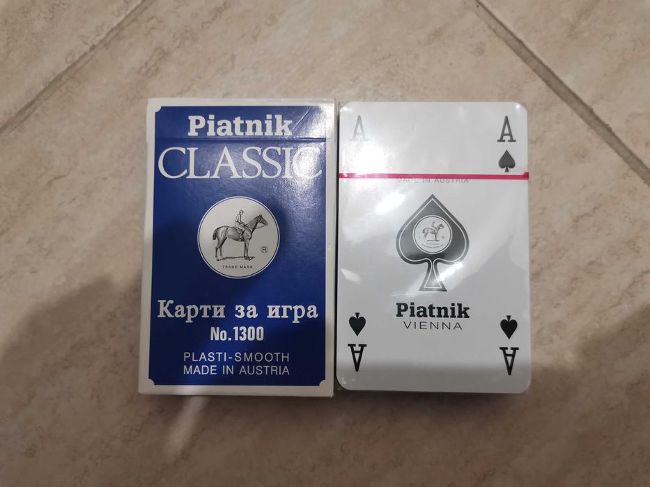 Нови карти за игра Piatnic classic № 1300