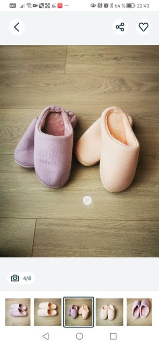 Papuci casa noi mărimea 34 și 35