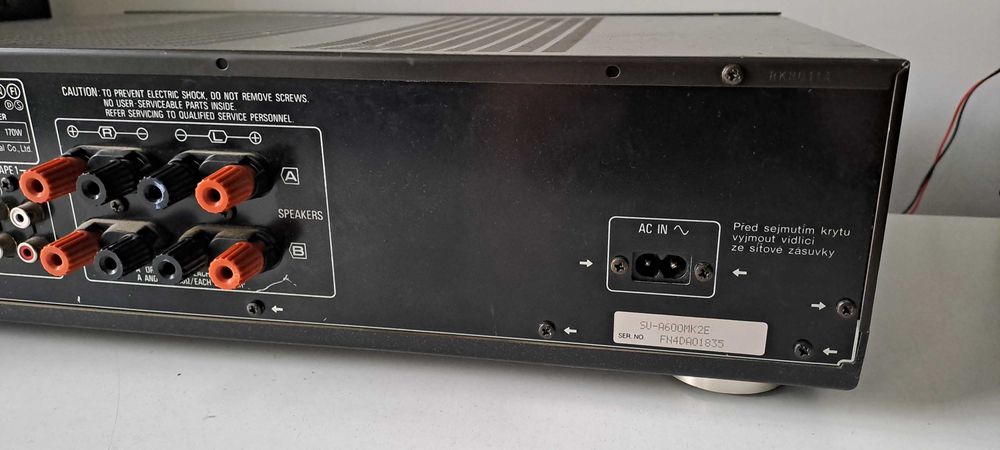 Technics SU A 600 MK 2 amplificator stereo hi fi statie Japan