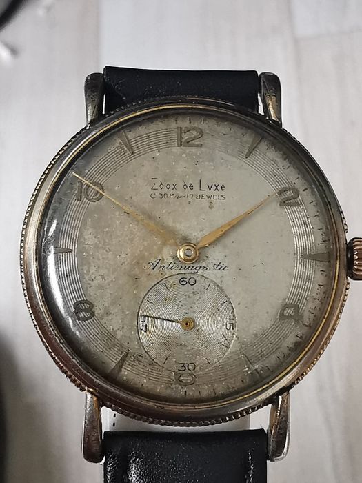 Ceas EDOX De Luxe - Jumbo - 37 mm Funcționează excelent - Rar!