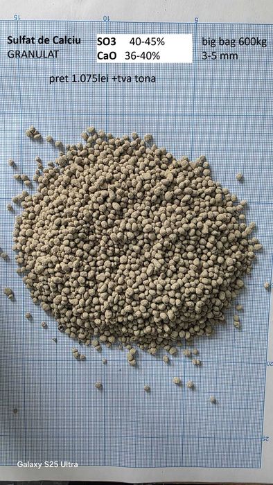 Dolomita, Carbonat de Calciu, Sulfat de Calciu INGRASAMINTE CHIMICE