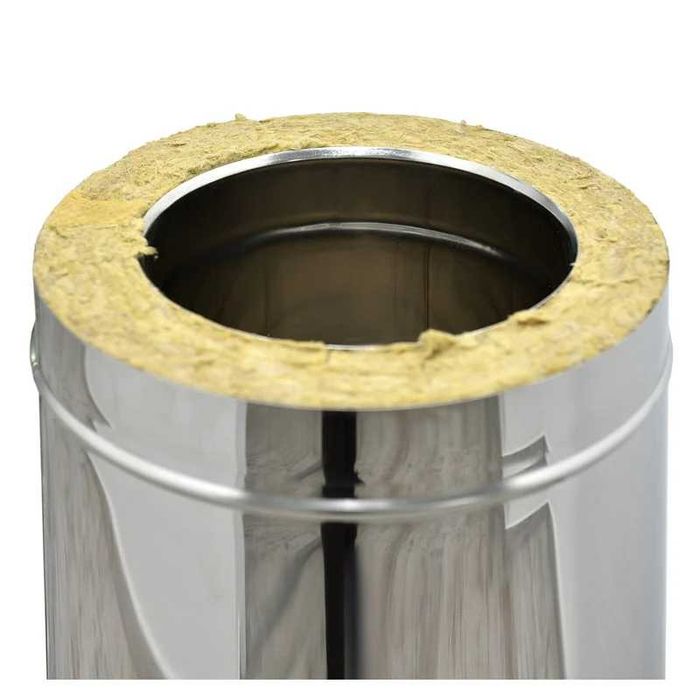 Kit cos de fum complet, inox izolat