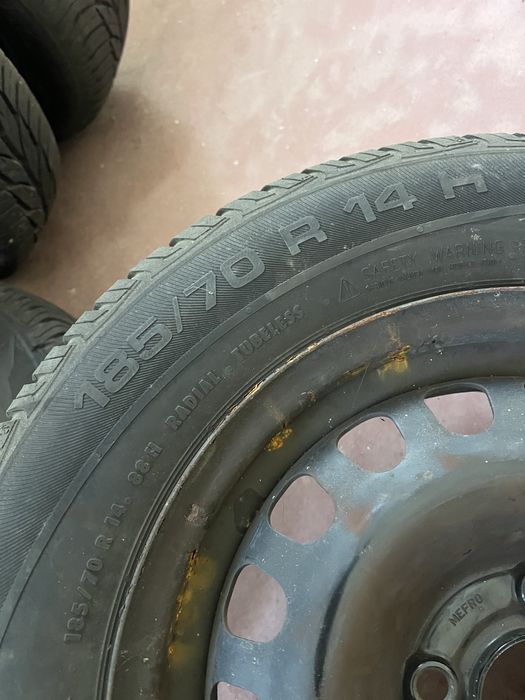 Jante tabla  4x100 14” opel corsa 185/70/14 de vara