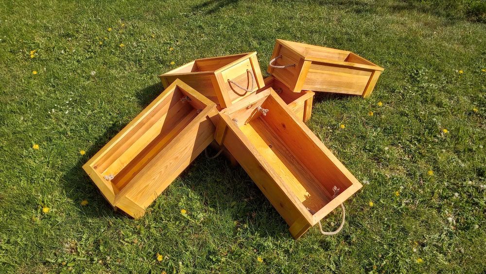 кашпи дървени кашпи