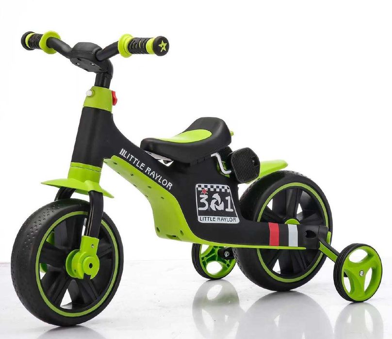 Трёхколёсный велосипед 3-в-1 комфорт и радость, с бесплатной доставкой