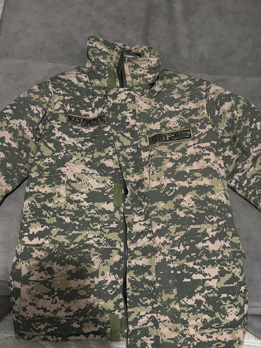 Бушлат с ушанкой