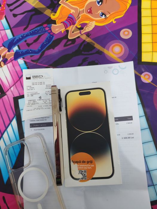 Vând s-au schimb iPhone 14 Pro 5G Golf 128GB