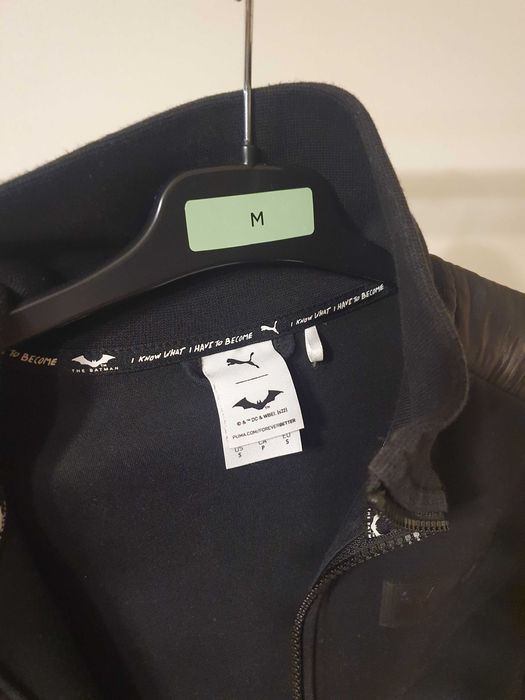 Hanorac PUMA x BATMAN T7 Negru Regular Fit mar S (12 13 ani)
