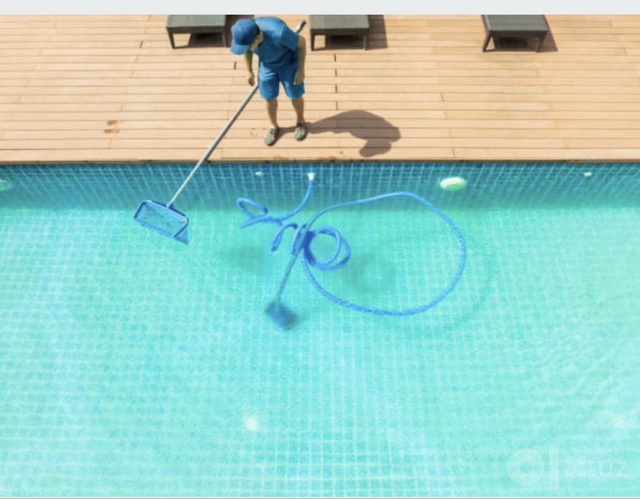 Клининг чистка бассейнов и брусчатки