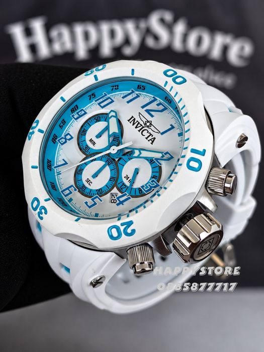 INVICTA Hydra White 52 mm, Инвикта нов мъжки часовник