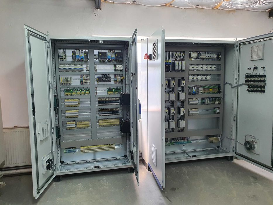 Automatizari industriale, SCADA , Retrofit, PLC-HMI. servo.