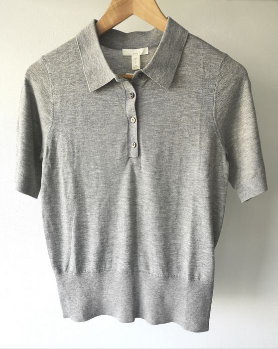 Bluza pulover gri polo H&M