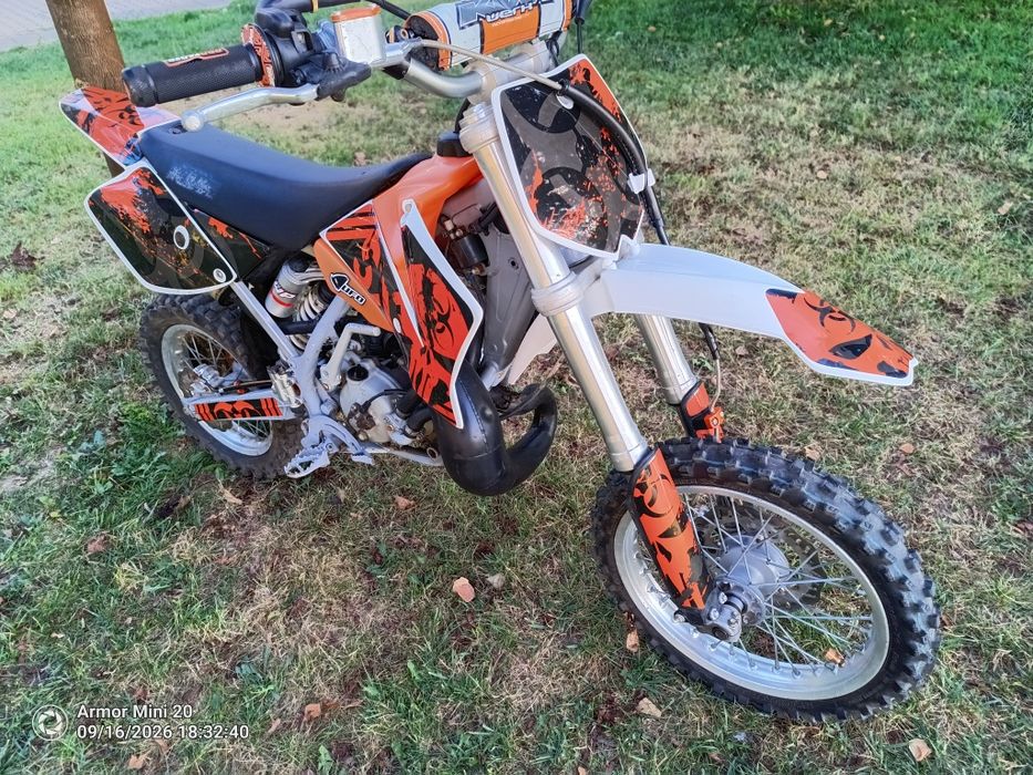 KTM SX 65 кубика, 2T – състезателен кросов мотор + комплект детска екипировка,Dh,
