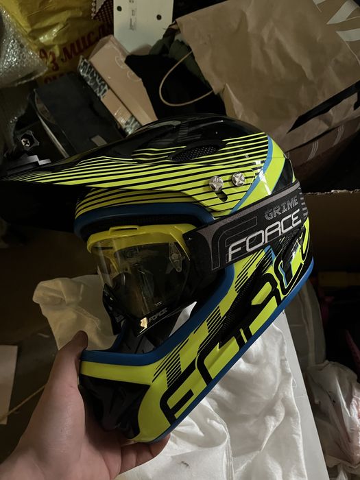 Каска и маска  FORCE