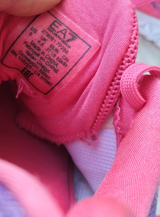 Emporio Armani оригинални дамски сникърси 37 1/3