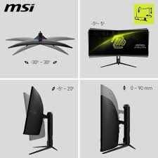 Monitor MSI — 34″ MAG 342CQR E2 180hz Curved Gaming