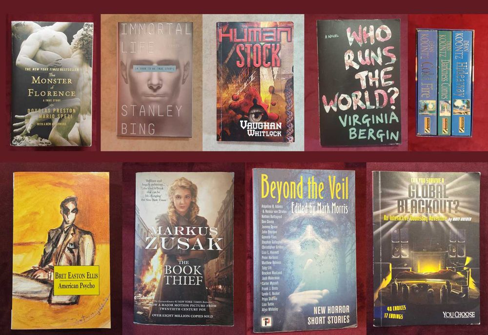 Трилъри, криминални, футуристични, книга-игра [11 книги]