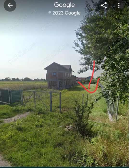 Teren 1200m2, intravilan, la 15 min de Ploiești și 2 minute de pădure