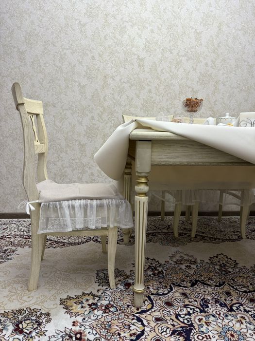 1та стол ва 6та стул