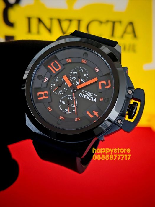 INVICTA Corduba Black 48 mm, Инвикта нов ръчен часовник
