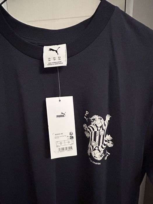 Tricou Puma cu eticheta