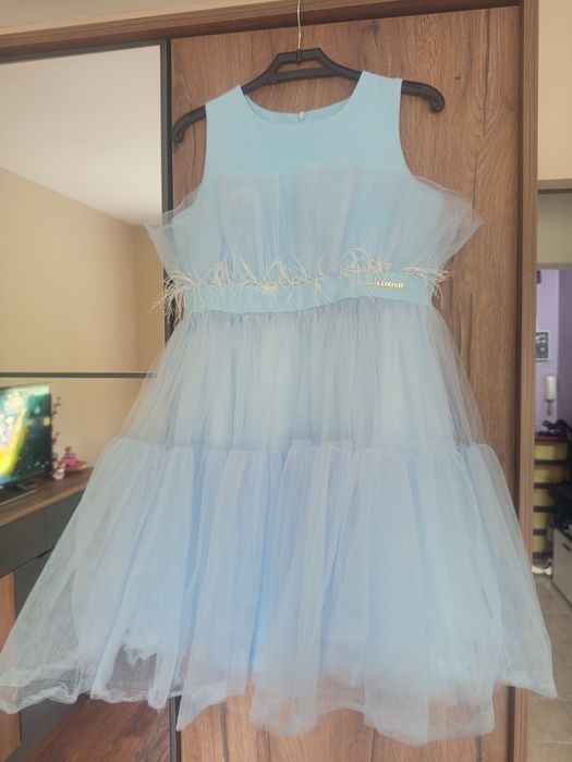 Детска официална рокля за 10-11 год