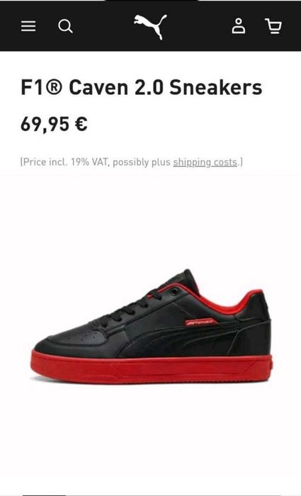 Puma F1® Caven 2.0 Sneakers