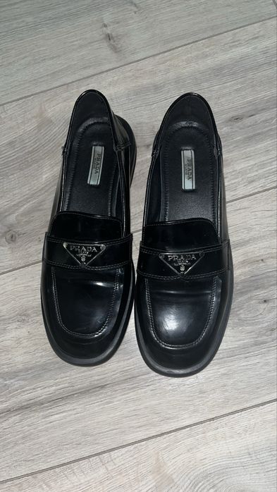 Продам стильные чёрные туфли. Размер: 36–37