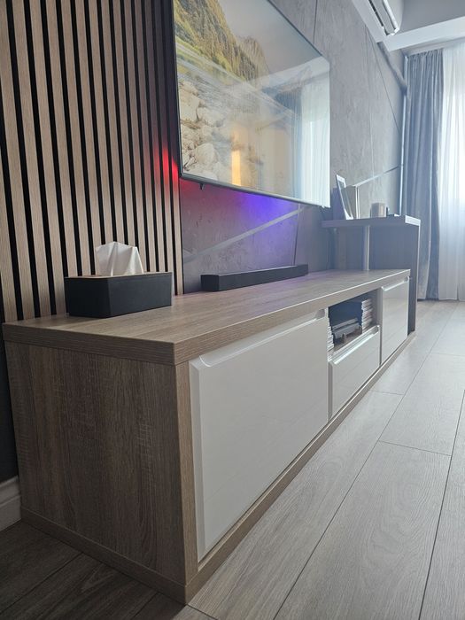 Comoda living Mdf stejar