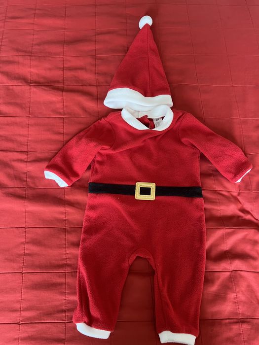 Costum Mos Craciun, H&M, 3-6 luni.