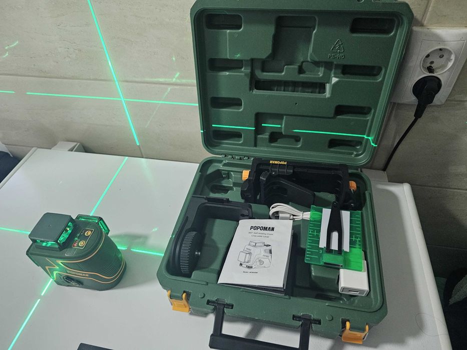 Nivela laser Popoman