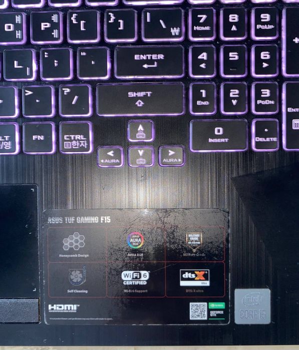 Asus tuf gaming f15, 350$