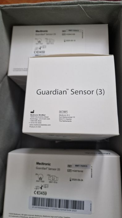 Medtronic guardian Sensor 3, supliment slabit