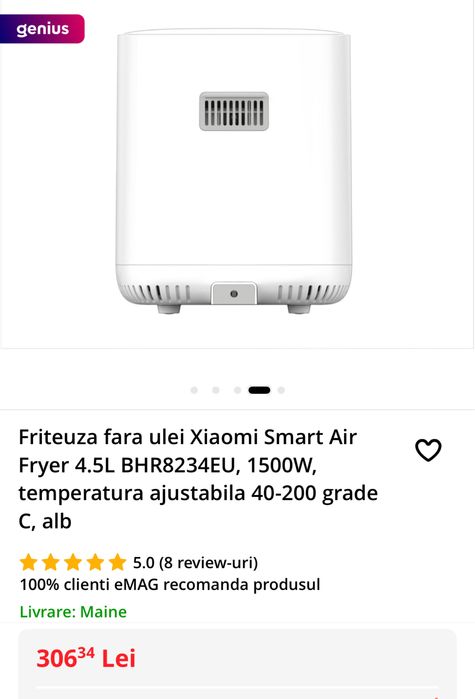 Friteuza fara ulei xiaomi