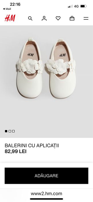 Rochie Mayoral pt ceremonie tul brodat Marimea 86