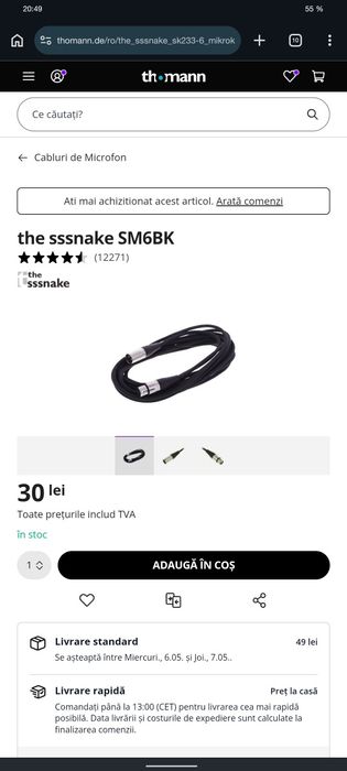 Set complet inregistrare voce studio