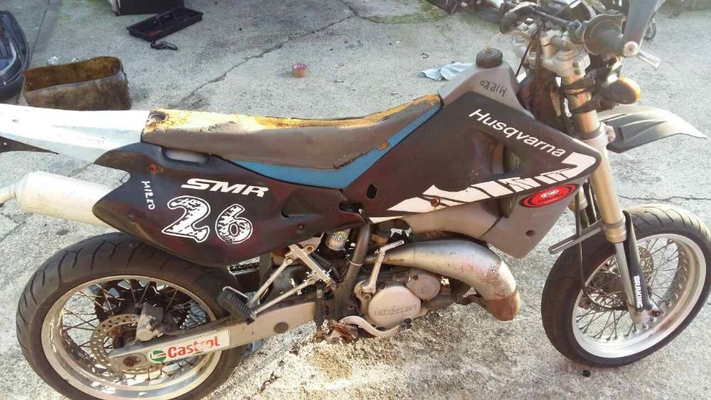 Husqvarna SMR 125– На части