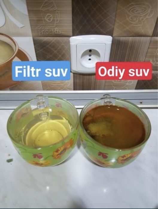 Aquabir asil Turkiya mahsuloti Suv filtr click