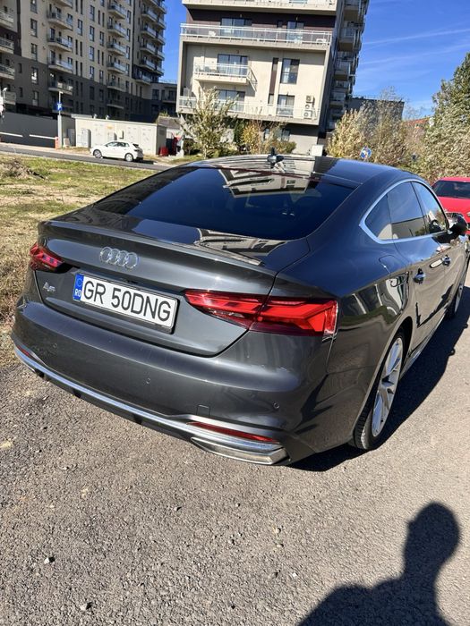 Audi A5 2.0 TDI Mild Hybrid, LED Matrix, Piele, Keyless, Istoric Complet