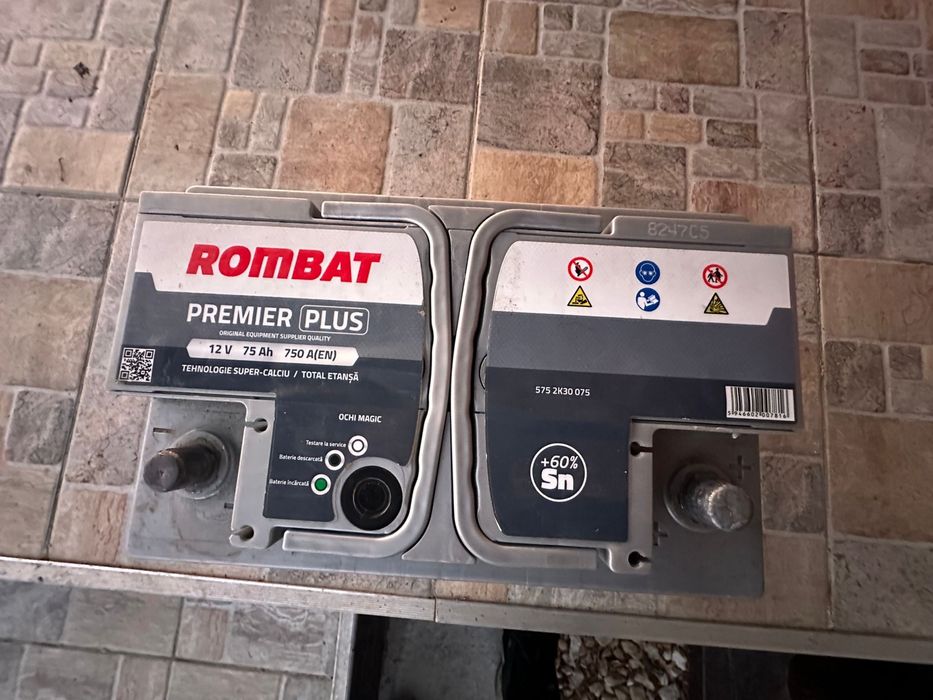 Baterie Rombat Premier Plus 75 Ah
