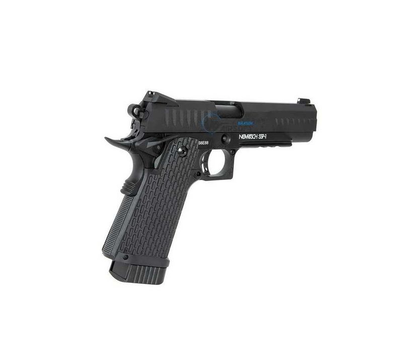 Pistol Airsoft SSP1 Novritsch GBB Negru