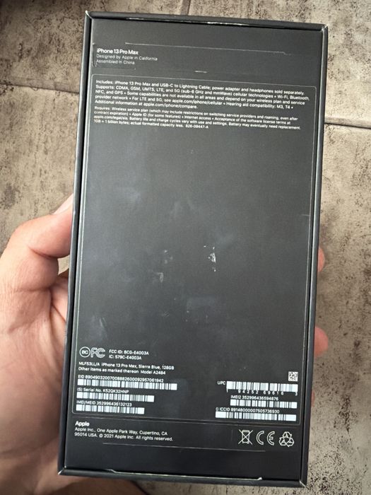 Apple 13 promax 256